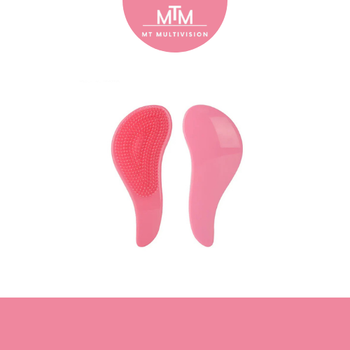 MTM™ - Marble Anti-Static Mini Hair Brush & Scalp Massager"