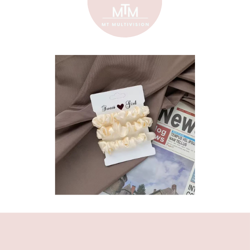 MTM™ - Satin Scrunchie Set - for minimal hair damage!