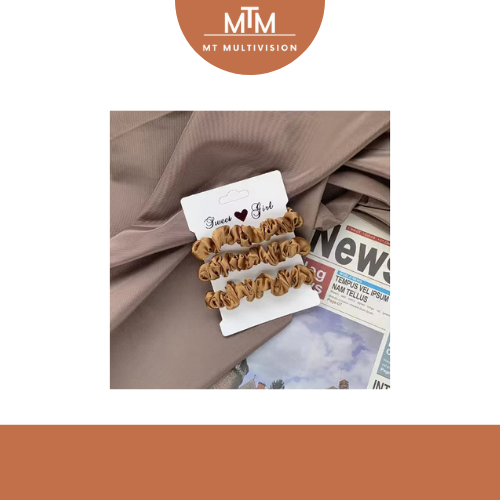 MTM™ - Satin Scrunchie Set - for minimal hair damage!