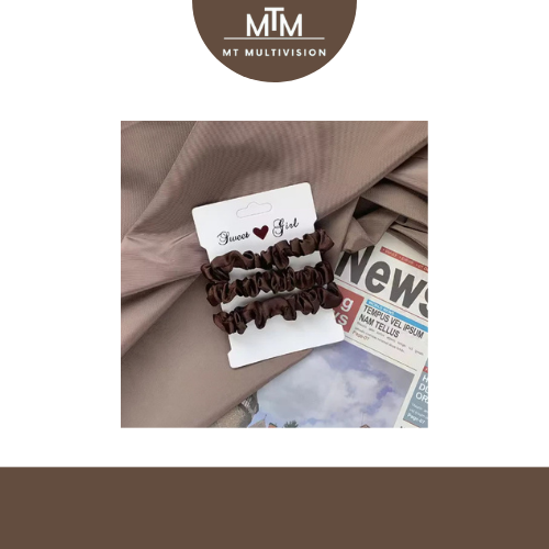 MTM™ - Satin Scrunchie Set - for minimal hair damage!