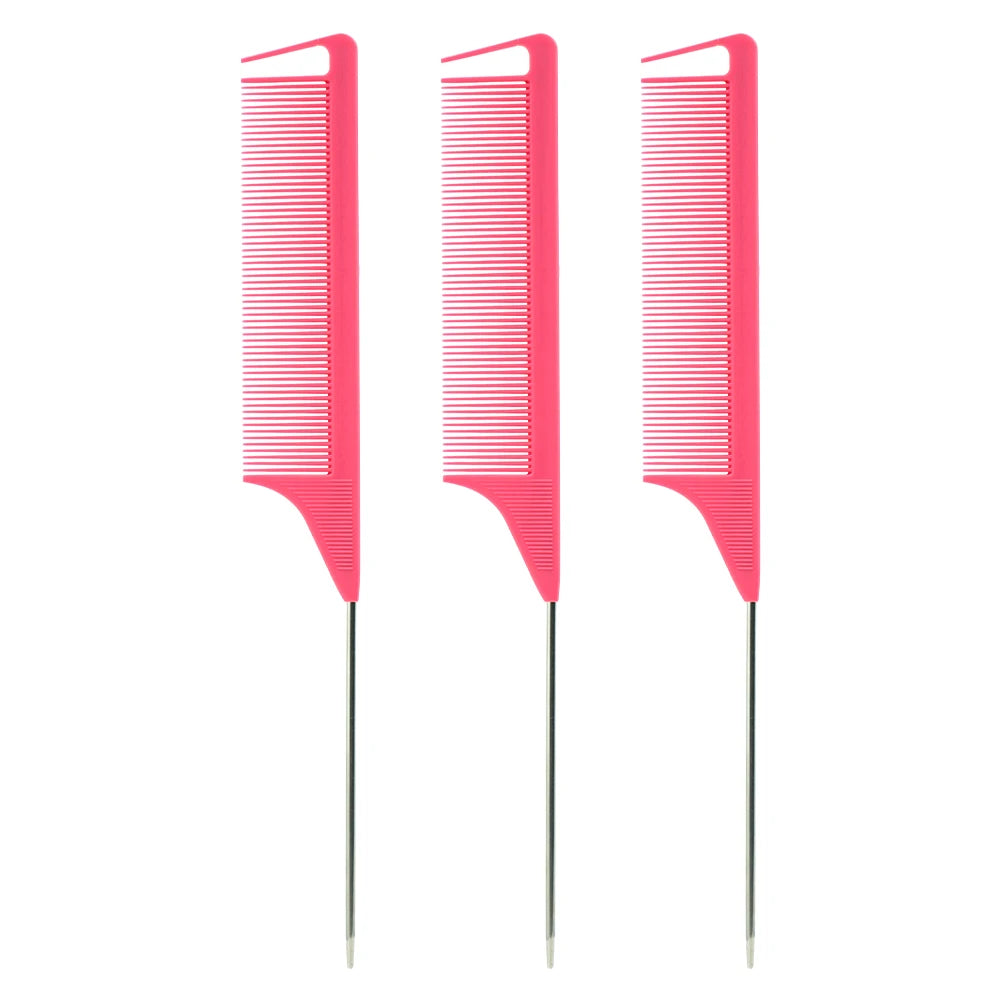 MTM™ - Pro Pointed Tail Anti-Static Hair Comb & Styling Brush