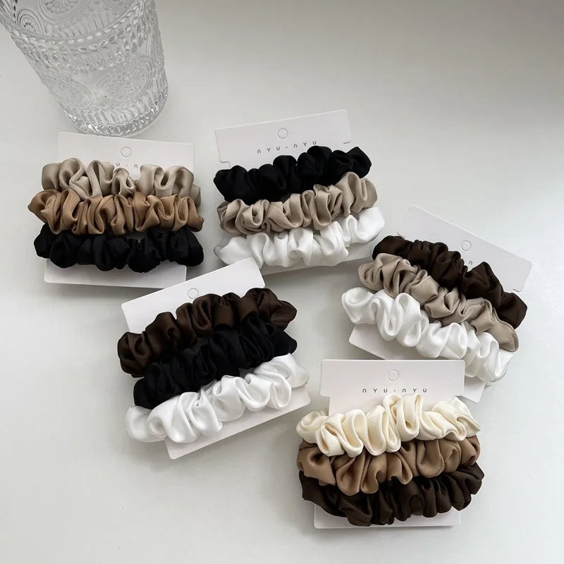 MTM™ - Satin Scrunchie Set - for minimal hair damage!