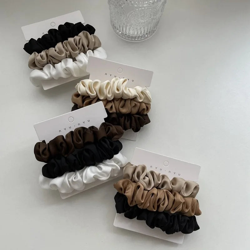 MTM™ - Satin Scrunchie Set - for minimal hair damage!