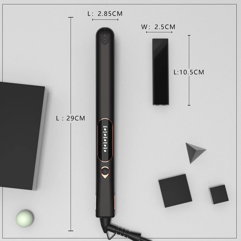 MTM™ - Ceramic Straightening Iron with Tourmaline - For Smooth and Shiny Hair