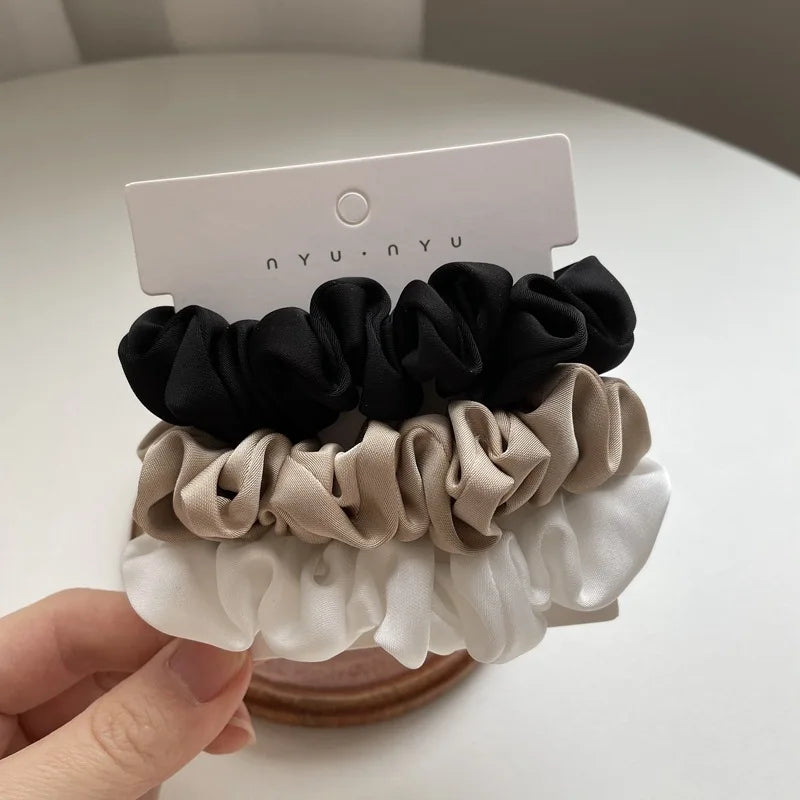 MTM™ - Satin Scrunchie Set - for minimal hair damage!