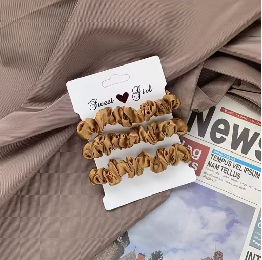 MTM™ - Satin Scrunchie Set - for minimal hair damage!
