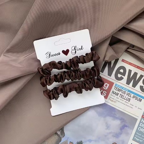 MTM™ - Satin Scrunchie Set - for minimal hair damage!