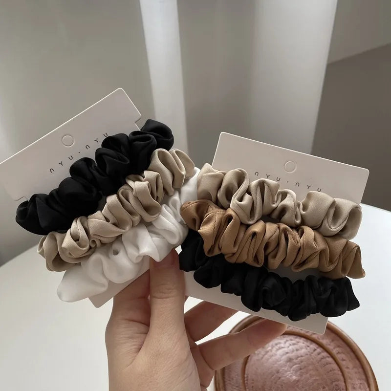 MTM™ - Satin Scrunchie Set - for minimal hair damage!