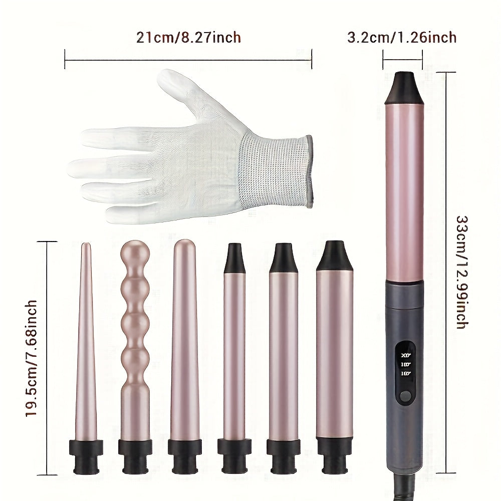MTM™ - 6 Delig Curling Wand met verwisselbare Tangen