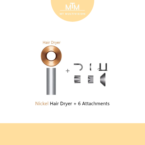 MTM™ - Professionele Negatieve Ionen Föhn: 6-in-1 Functionaliteit!