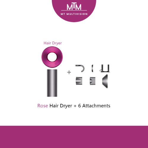 MTM™ - Professionele Negatieve Ionen Föhn: 6-in-1 Functionaliteit!