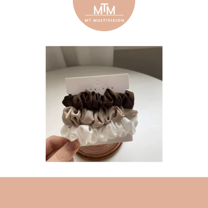 MTM™ - Satin Scrunchie Set - for minimal hair damage!