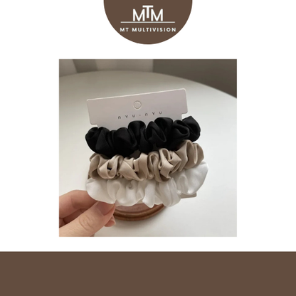 MTM™ - Satin Scrunchie Set - for minimal hair damage!