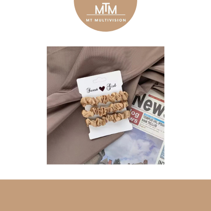 MTM™ - Satin Scrunchie Set - for minimal hair damage!