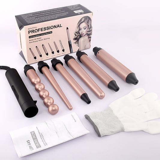 MTM™ - 6 Delig Curling Wand met verwisselbare Tangen