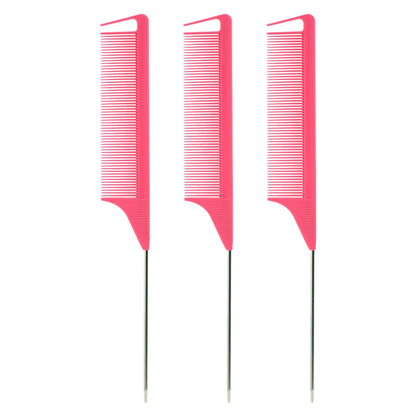 MTM™ - Pro Pointed Tail Anti-Static Hair Comb & Styling Brush