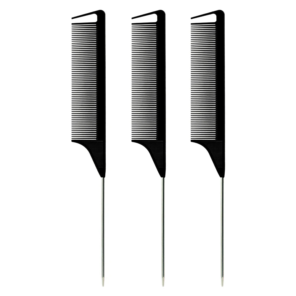 MTM™ - Pro Pointed Tail Anti-Static Hair Comb & Styling Brush