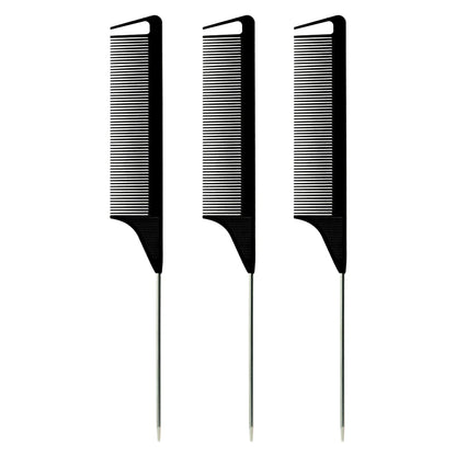 MTM™ - Pro Pointed Tail Anti-Static Hair Comb & Styling Brush