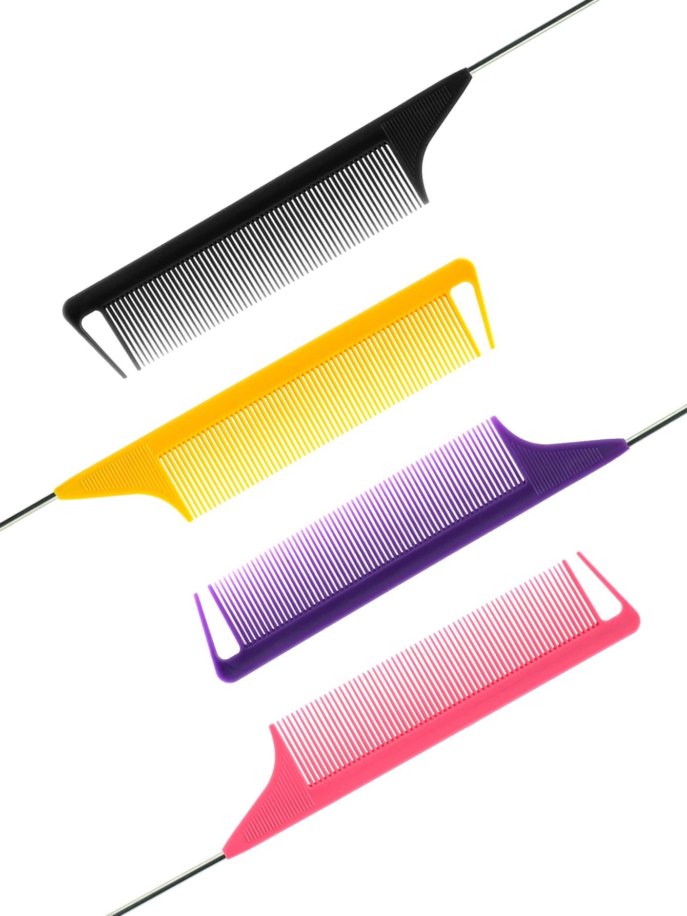 MTM™ - Pro Pointed Tail Anti-Static Hair Comb & Styling Brush