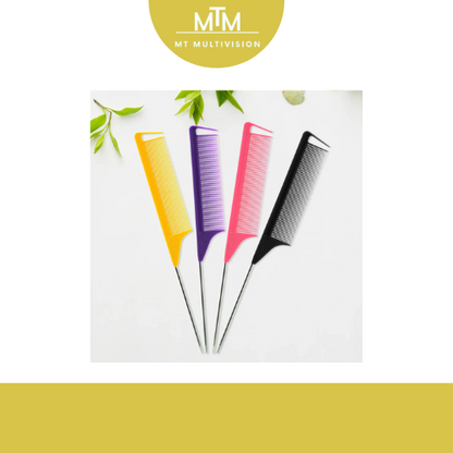 MTM™ - Pro Pointed Tail Anti-Static Hair Comb & Styling Brush