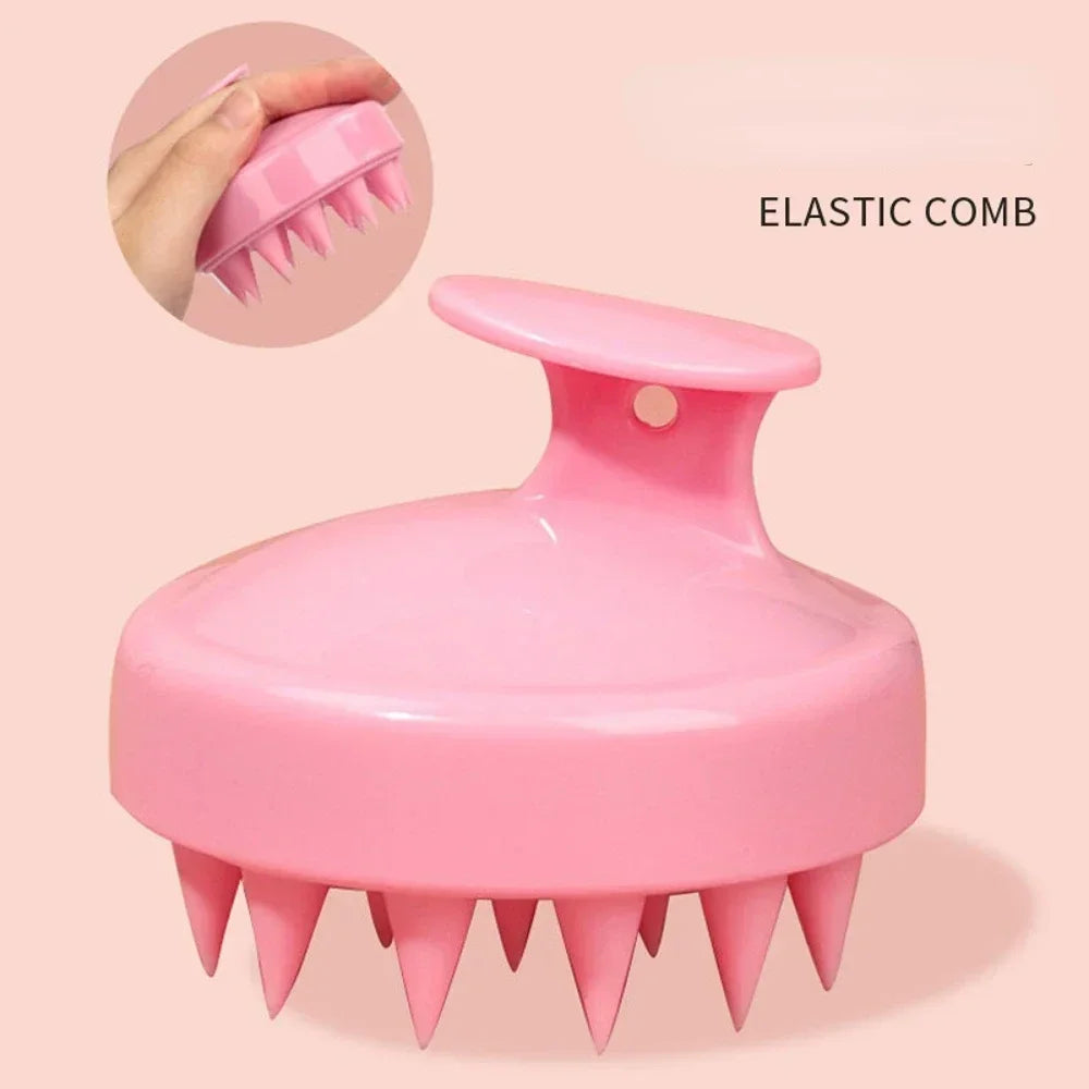 MTM™ - Silicone Scalp Massage Brush - Stimulates Hair Growth and Relaxation