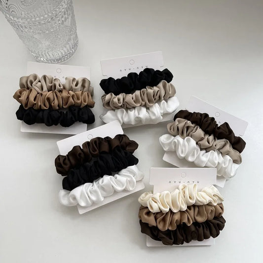 MTM™ - Satin Scrunchie Set - for minimal hair damage!