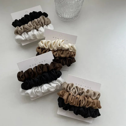 MTM™ - Satin Scrunchie Set - for minimal hair damage!