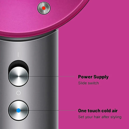 MTM™ - Professionele Negatieve Ionen Föhn: 6-in-1 Functionaliteit!