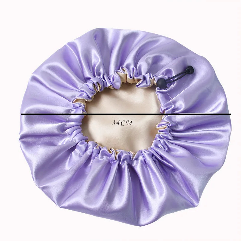 MTM™ - Satin Bonnet 1 Color - Protect your hair while you sleep and wake up with shiny and frizz-free hair!