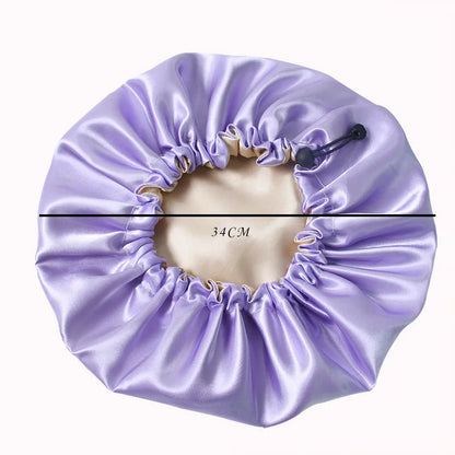 MTM™ - Satin Bonnet 1 Color - Protect your hair while you sleep and wake up with shiny and frizz-free hair!