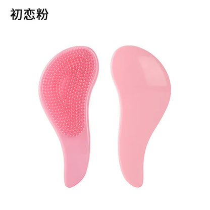 MTM™ - Marble Anti-Static Mini Hair Brush &amp; Scalp Massager"