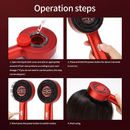 MTM™- Elektrische Vibratie Massage Kam -