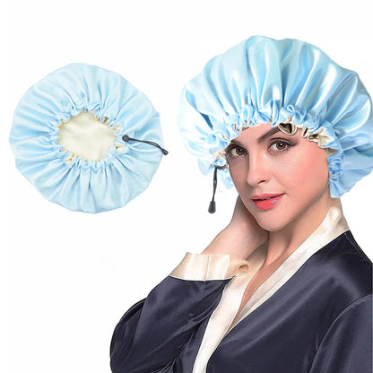 MTM™ - Satin Bonnet 1 Color - Protect your hair while you sleep and wake up with shiny and frizz-free hair!