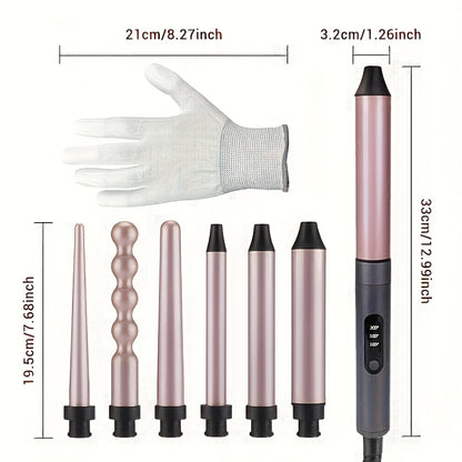 MTM™ - 6 Delig Curling Wand met verwisselbare Tangen